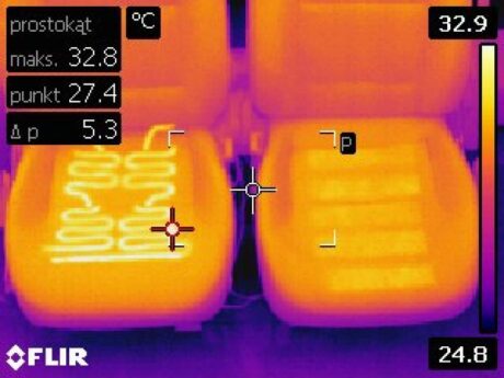 Comparative tests (benchmarking) of heated car seats - 1 min