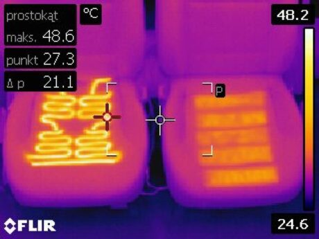 Comparative tests (benchmarking) of heated car seats - 3 min