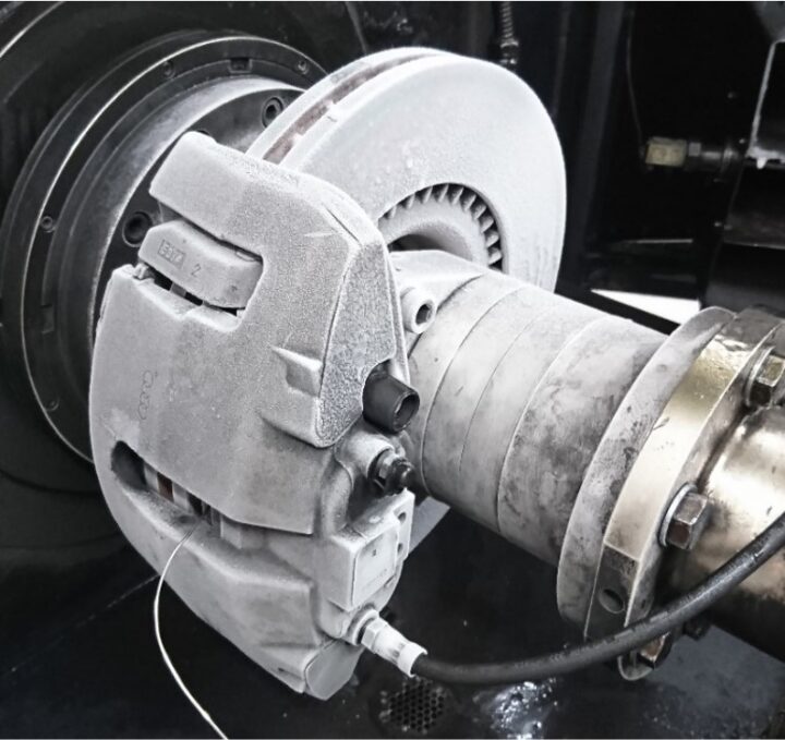 SAE-J2521 – „AK-Noise” – Disc and Drum Brake Dynamometer Squeal Noise Test Procedure